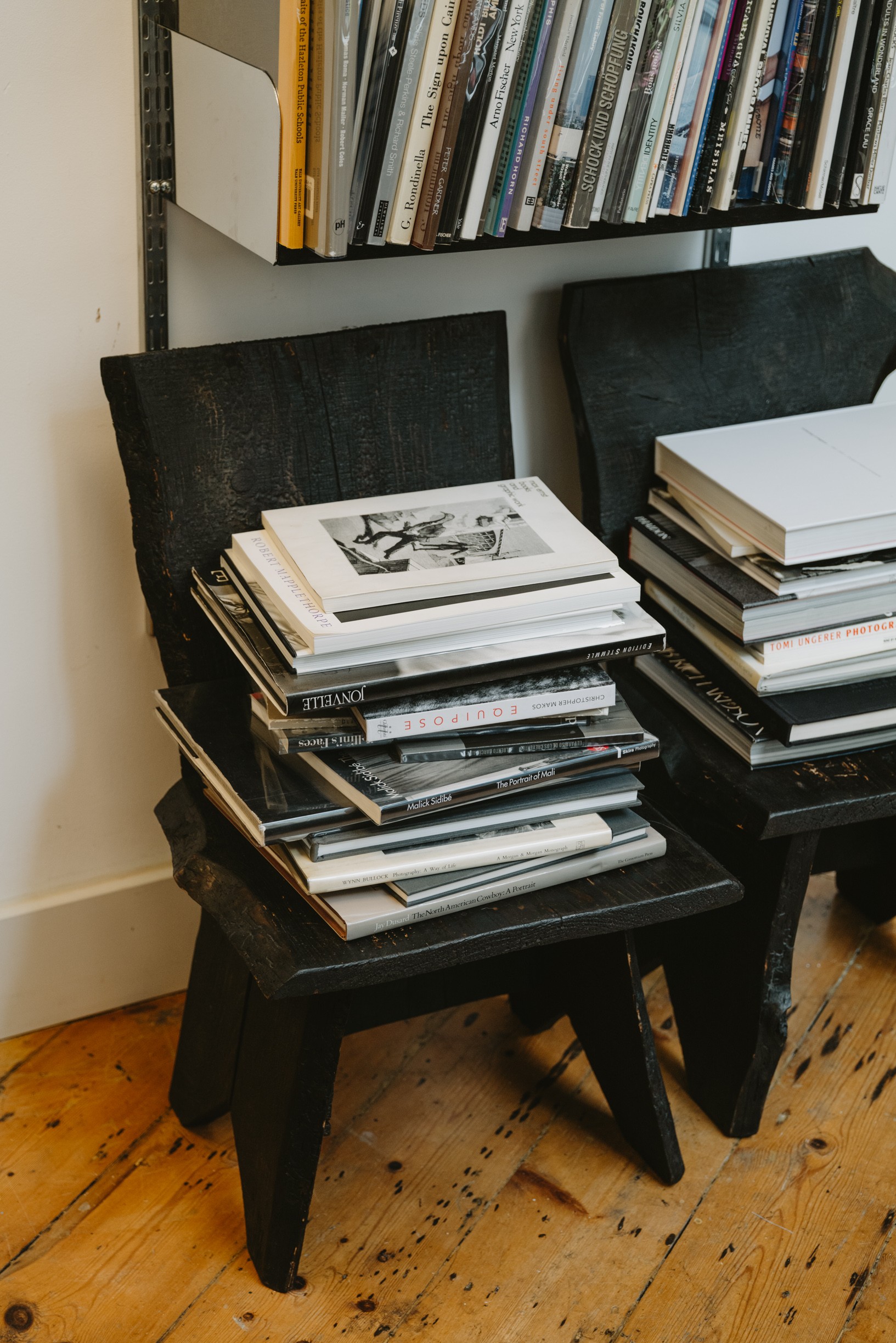 Photography books from Louisa Tratalos’s collection